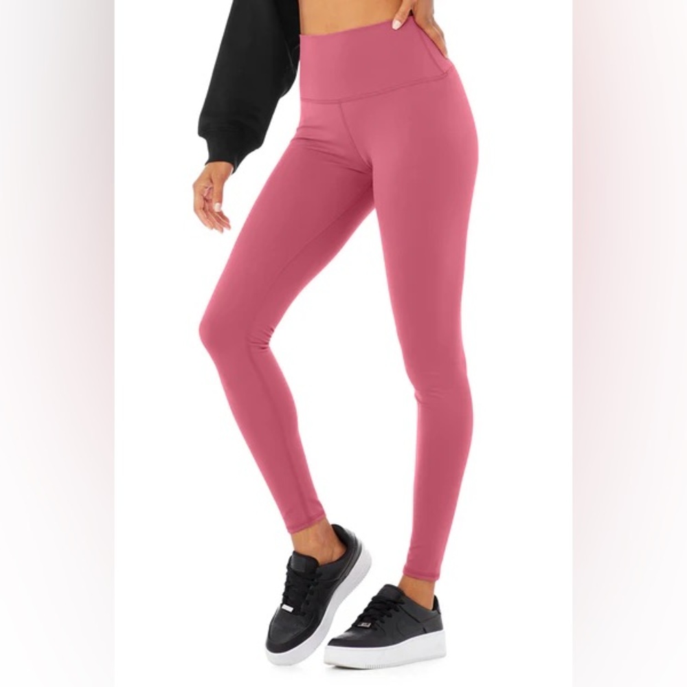Alo Yoga High-Waist Airbrush Legging – Raspberry Sorbet (M) Sold Out Online